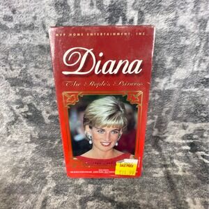 Vtg Diana The People's Princess VHS 1997 Documentary Biography Factory SealedNew